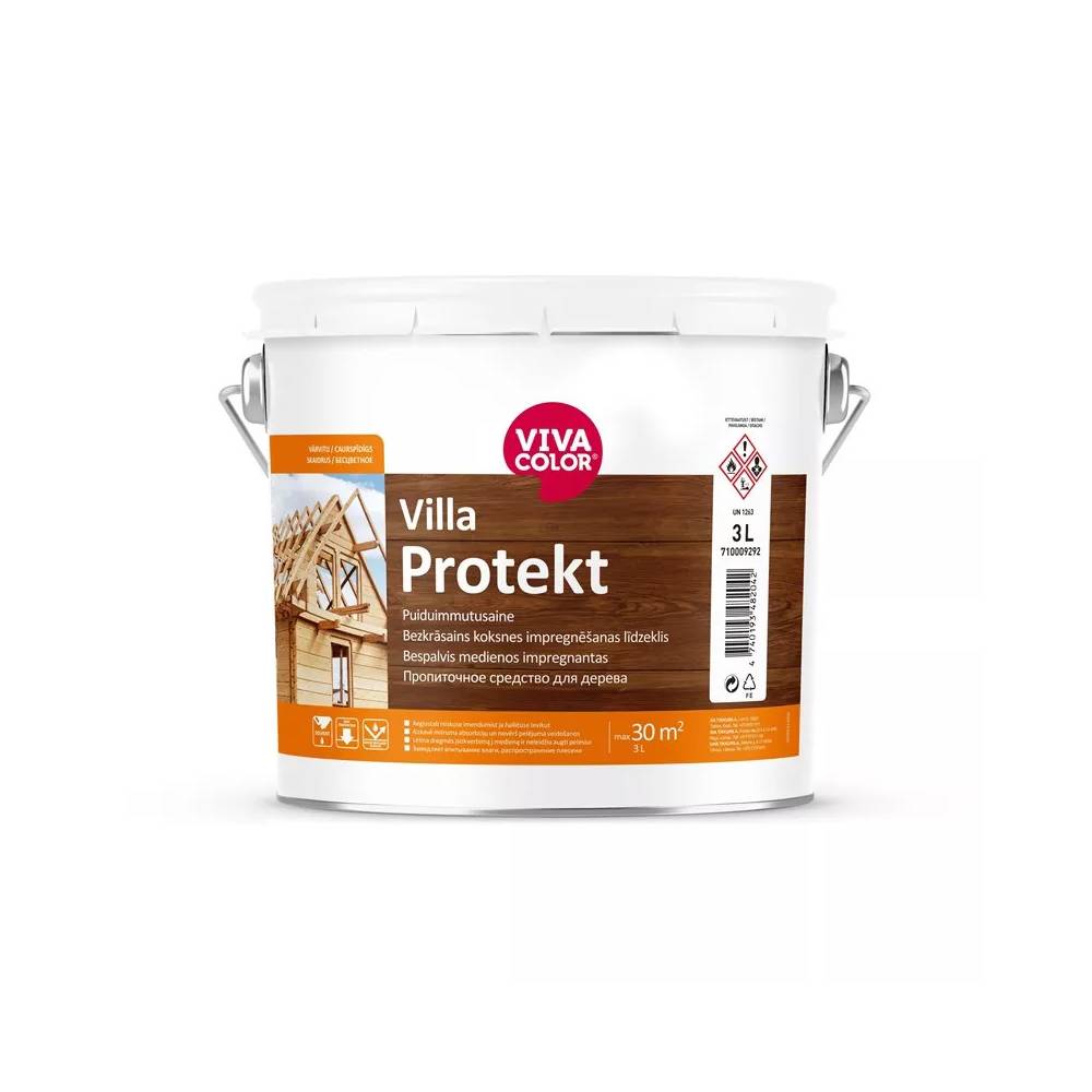 Impregnantas Vivacolor Villa Protekt, 3 l