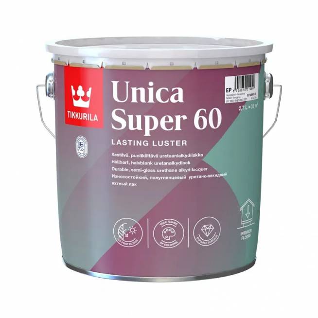 Lakas Tikkurila Unica Super 60, 2.7 l