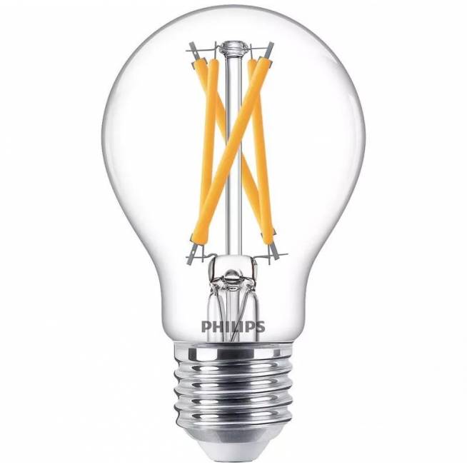 Lemputė Philips LED, A60, šiltai balta, E27, 5.9 W, 806 lm