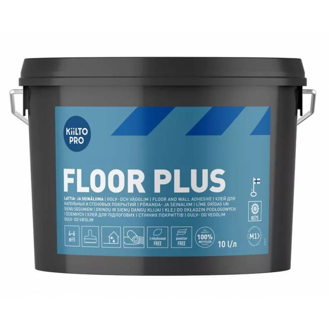 Klijai grindų dangos Kiilto LVT Floor Plus, 10 l