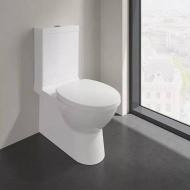 Unitazo bakelis Villeroy & Boch Tube, balta