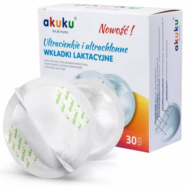 AKUKU A0354 Itin plonos krūtų pagalvėlės