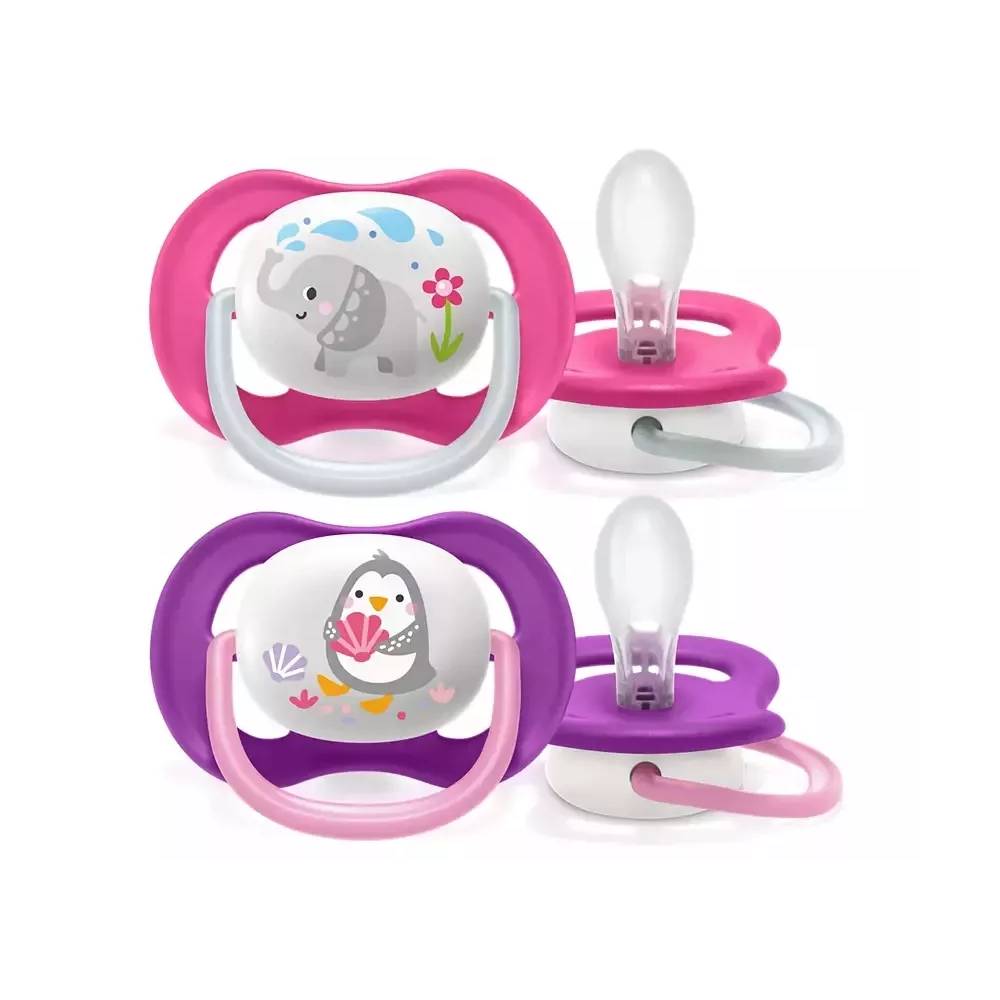 AVENT SCF080/08 Ultra Air Animals manekenas 6-18M mergaitė drambliukė/penkiukas