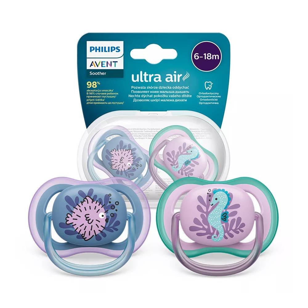 AVENT SCF085/61 "Ultra Air" manekenas 6-18 m ilgio jūrų arkliukas/žuvis