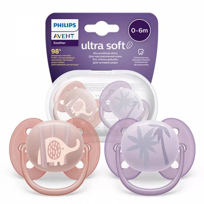 AVENT SCF091/09 "Ultra Soft" 0-6 m drambliuko/palmės manekenas