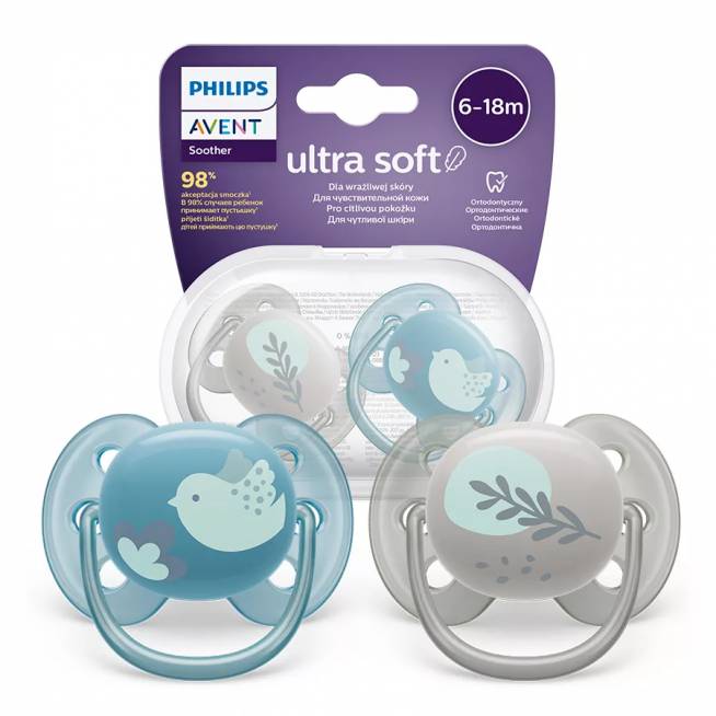 AVENT SCF091/15 "Ultra Soft" 6-18 m ilgio šakelių ir paukščių manekenas