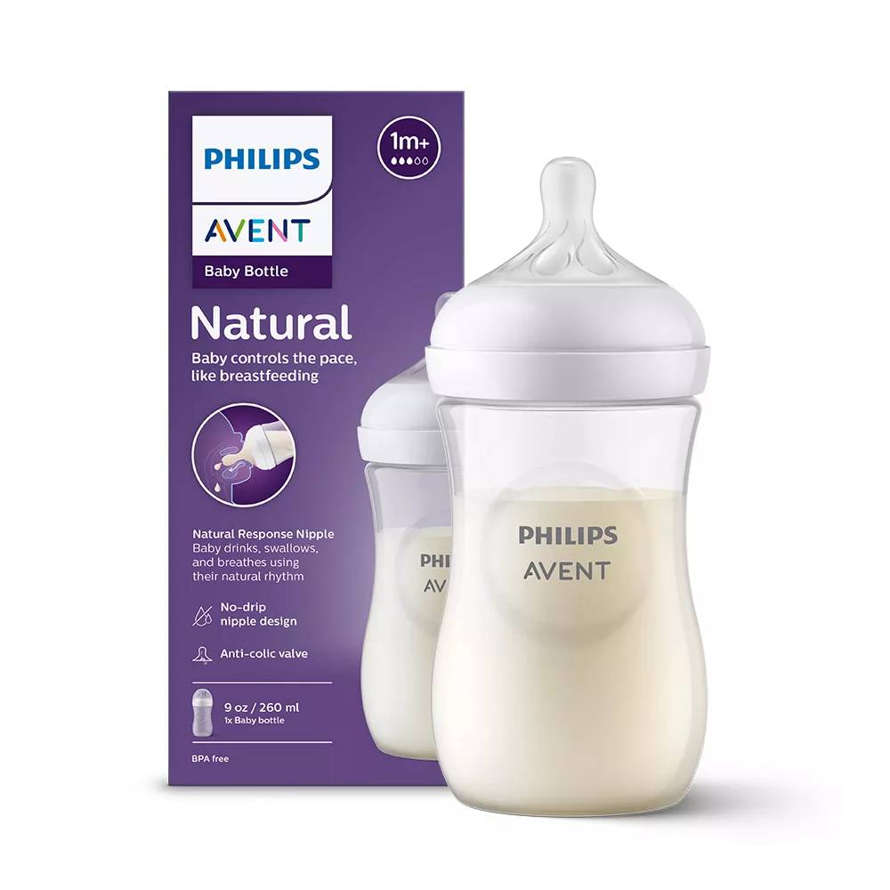 AVENT SCY903/01 "Natural Responsive" buteliukas 260 ml