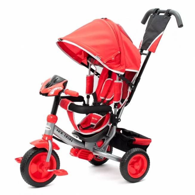 BABY MIX 45765 Triratis su LED žibintais Lux Trike raudona