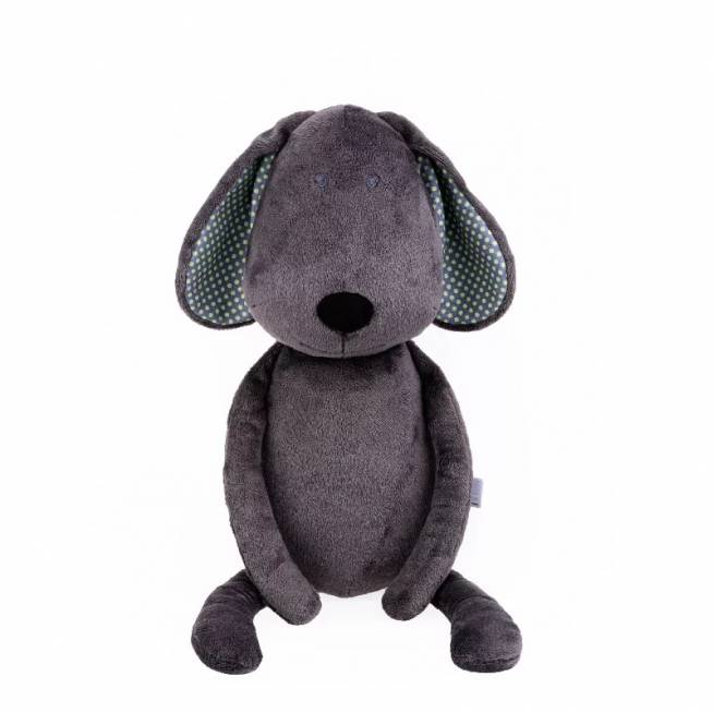 BALIBAZOO BB 81990 Cuddle dog tamsiai pilka 58cm