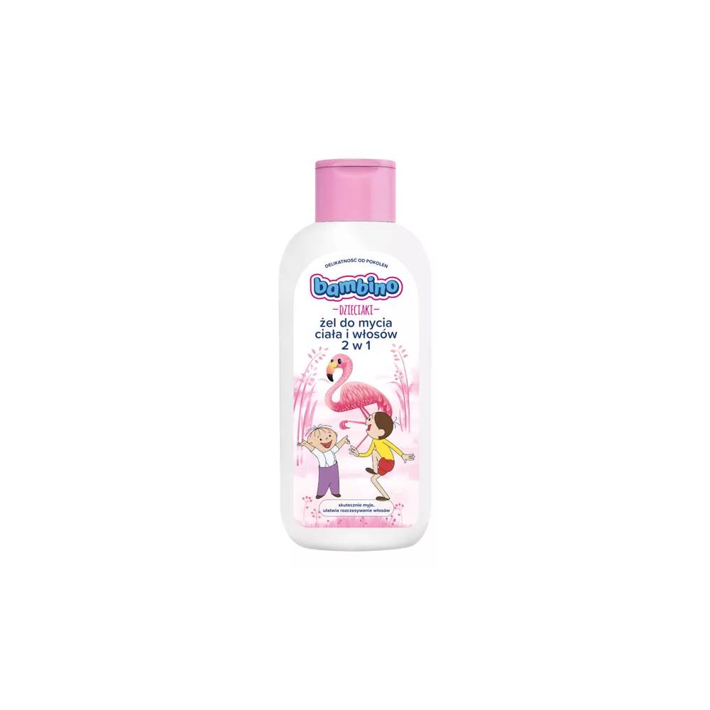 BAMBINO 83671 Kūno ir plaukų valymo gelis 2in1 400ml