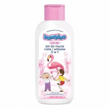 BAMBINO 83671 Kūno ir plaukų valymo gelis 2in1 400ml