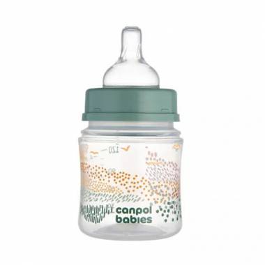 CANPOL 35/242 EasyStart 120 ml buteliukas nuo kolkos MOUNTAINS žalias