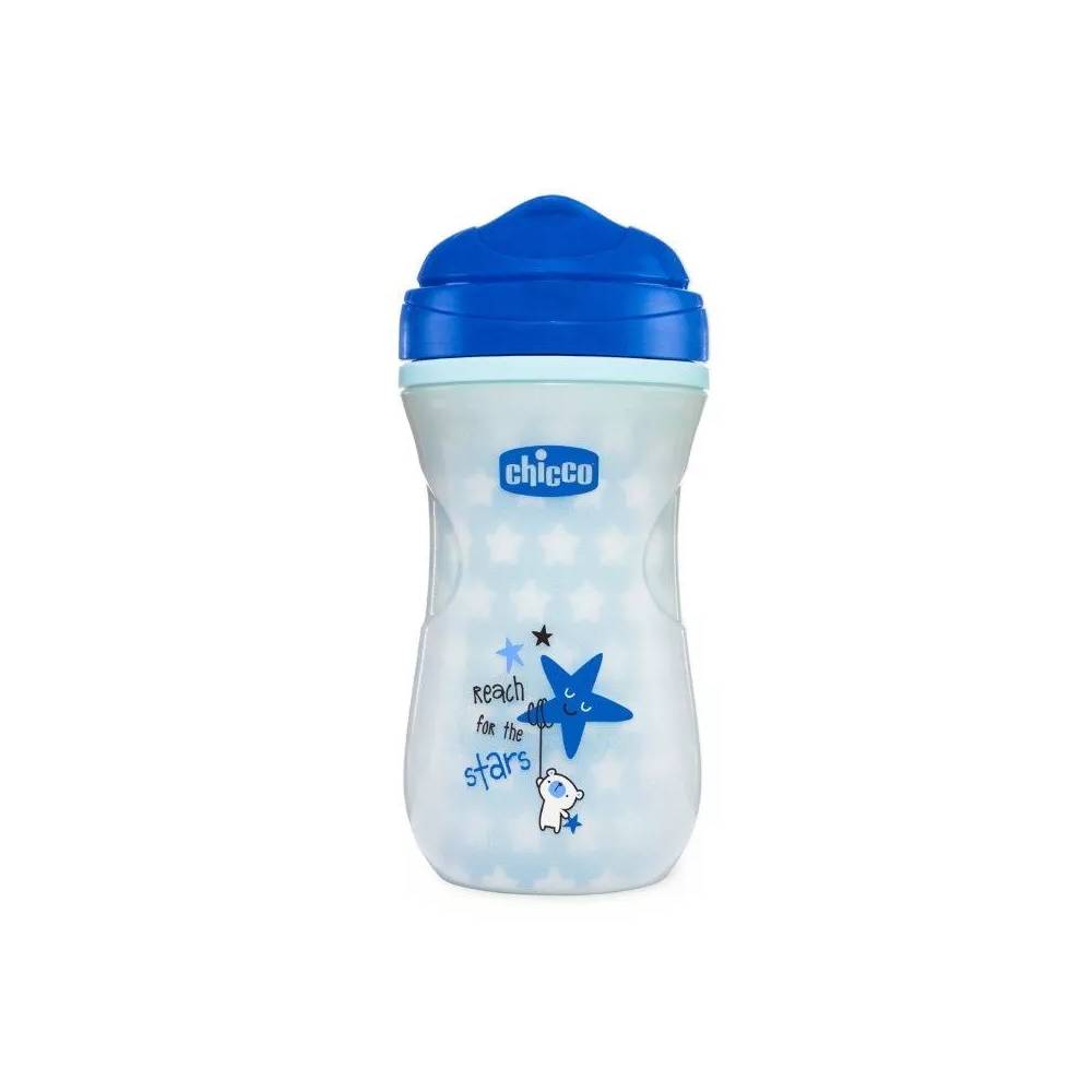 CHICCO 00006971200000 200ml termo puodelis 14m+ berniukas