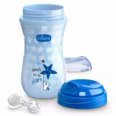 CHICCO 00006971200000 200ml termo puodelis 14m+ berniukas