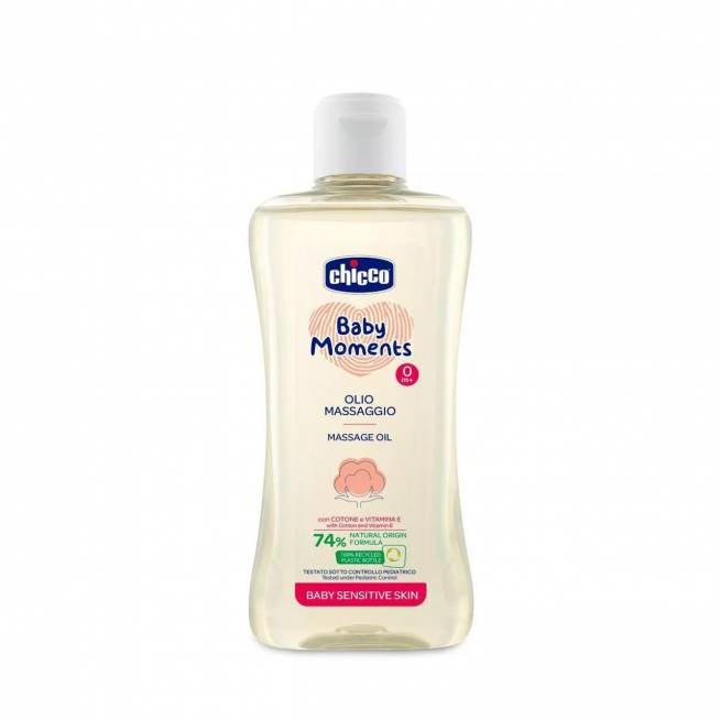 CHICCO 00010242000000 Masažo aliejus 200ml 0m+