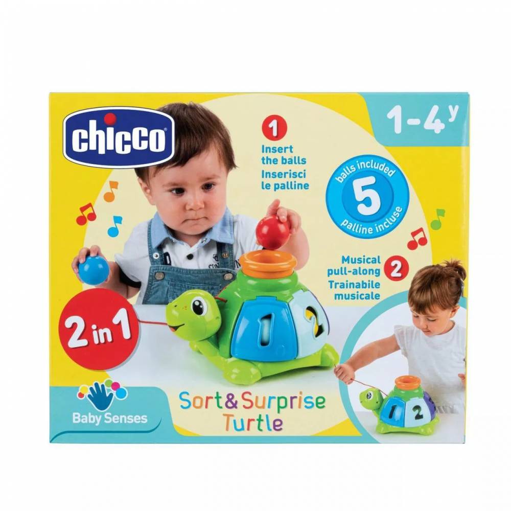 CHICCO 00010622000000 Vėžliukų rūšiuoklė