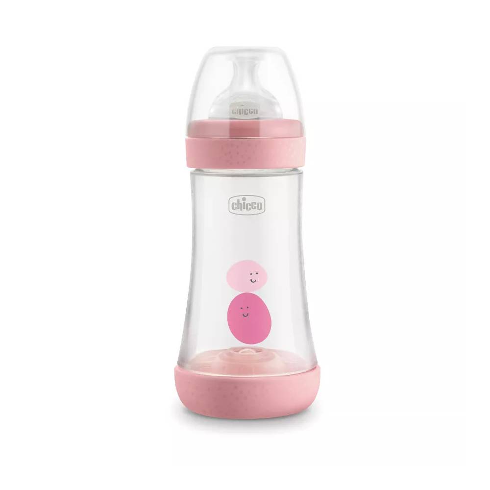 CHICCO 00020223100040 Butelka PERFECT5 240 ml 4m+ girl*