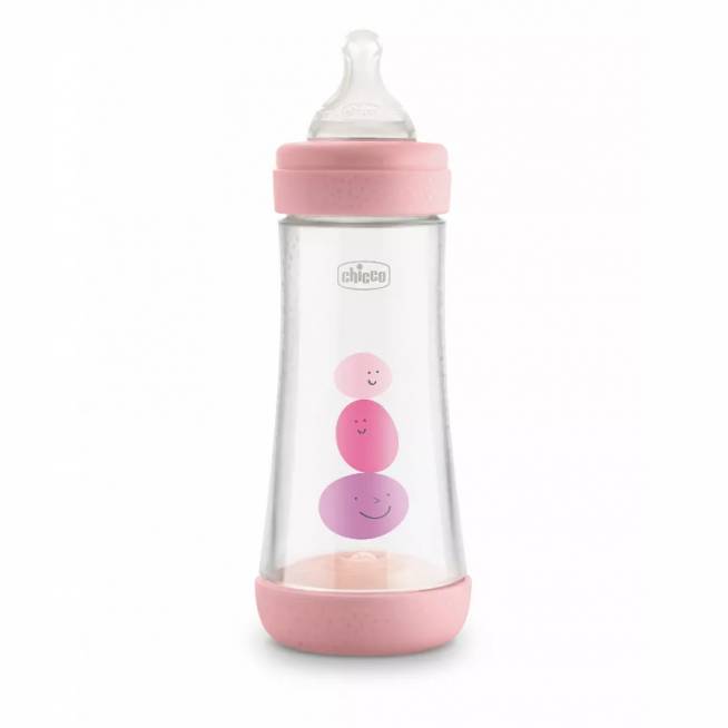 CHICCO 00020235100040 Butelka PERFECT5 300 ml 4m+ girl*