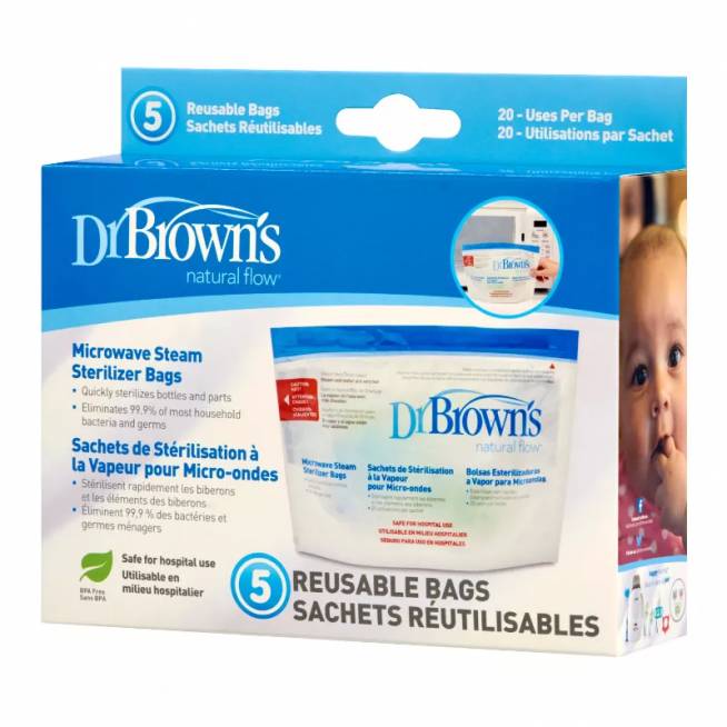 Dr.Browns 960 sterilizacijos maišeliai