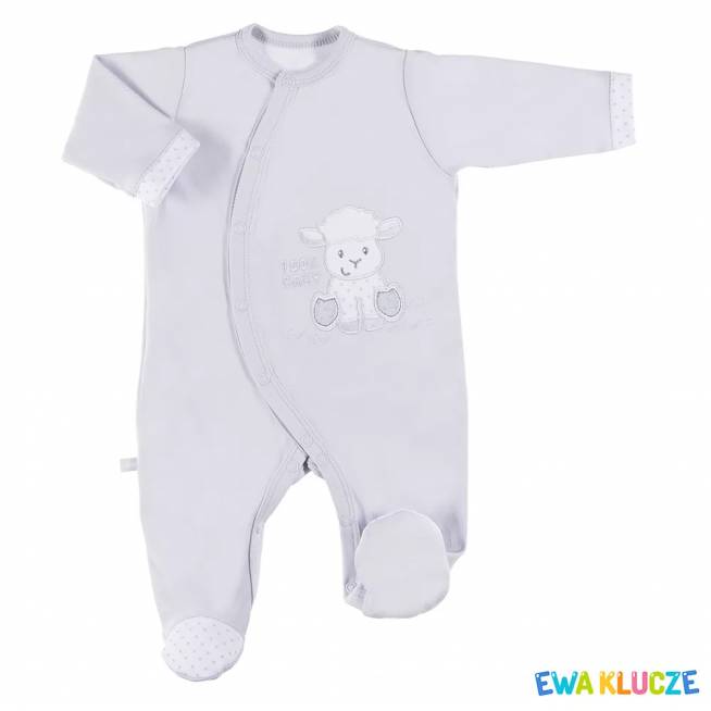 EWA 852625 NEWBORN Pilka pižama 56