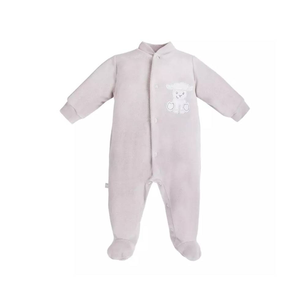 EWA 930040 NEWBORN Veliūrinė pižama pilka 62