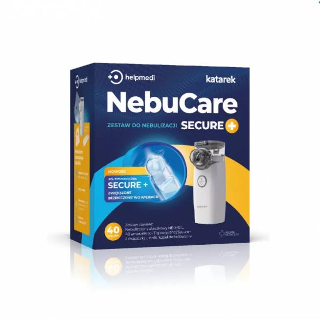 HELPMEDI "Katarek NebuCare Secure+" nebulizavimo rinkinys