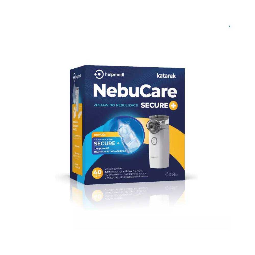 HELPMEDI "Katarek NebuCare Secure+" nebulizavimo rinkinys