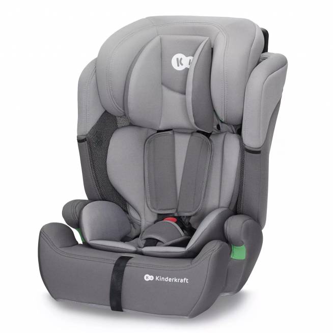 KINDERKRAFT COMFORT UP 2 i-Size automobilinė kėdutė 76-150cm GREY 8kg