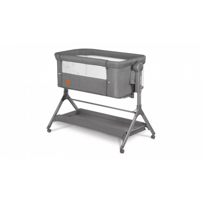 LIONELO Cot Leonie Plus Grey Stone