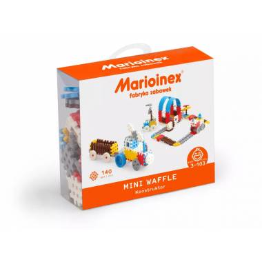 MARIOINEX 902820 vaflinės mini kaladėlės 140 vnt Konstruktorius (berniukas)