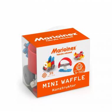 MARIOINEX 902783 vaflinės mini kaladėlės 35 vnt Konstruktorius (berniukas)