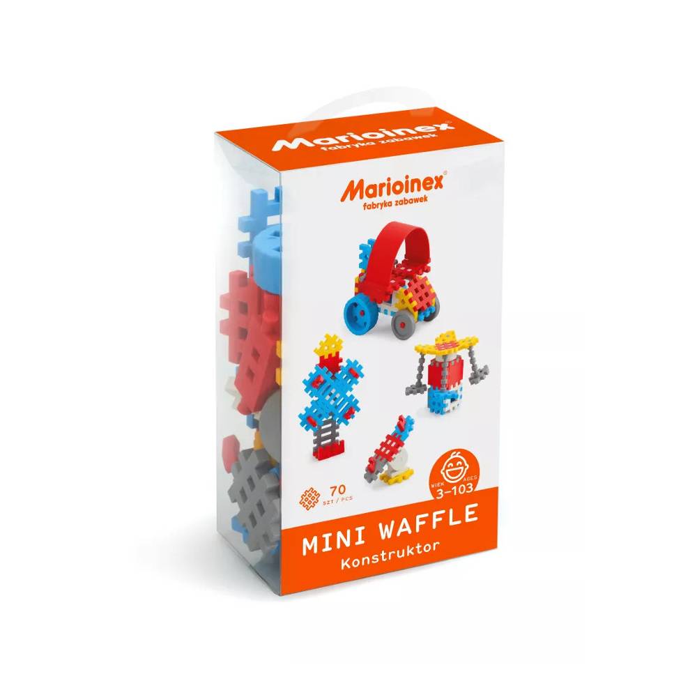 MARIOINEX 902806 vaflinės mini kaladėlės 70 vnt Konstruktorius (berniukas)