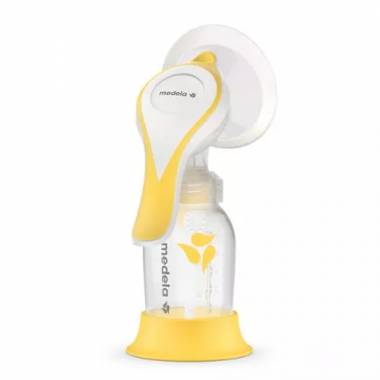 MEDELA 101041156 Dviejų fazių rankinis motinos pieno siurblys "Harmony Flex" vienai krūtinei