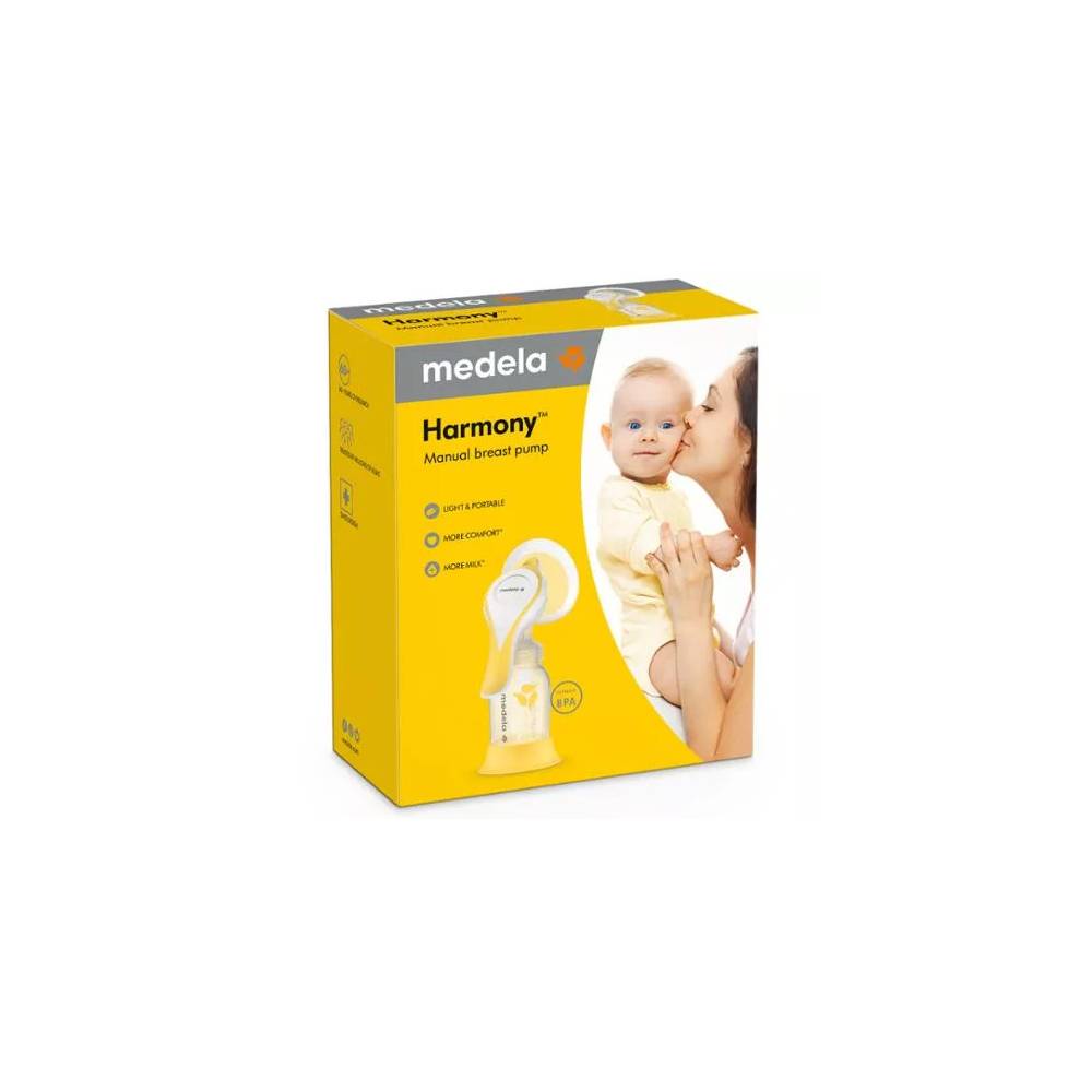 MEDELA 101041156 Dviejų fazių rankinis motinos pieno siurblys "Harmony Flex" vienai krūtinei