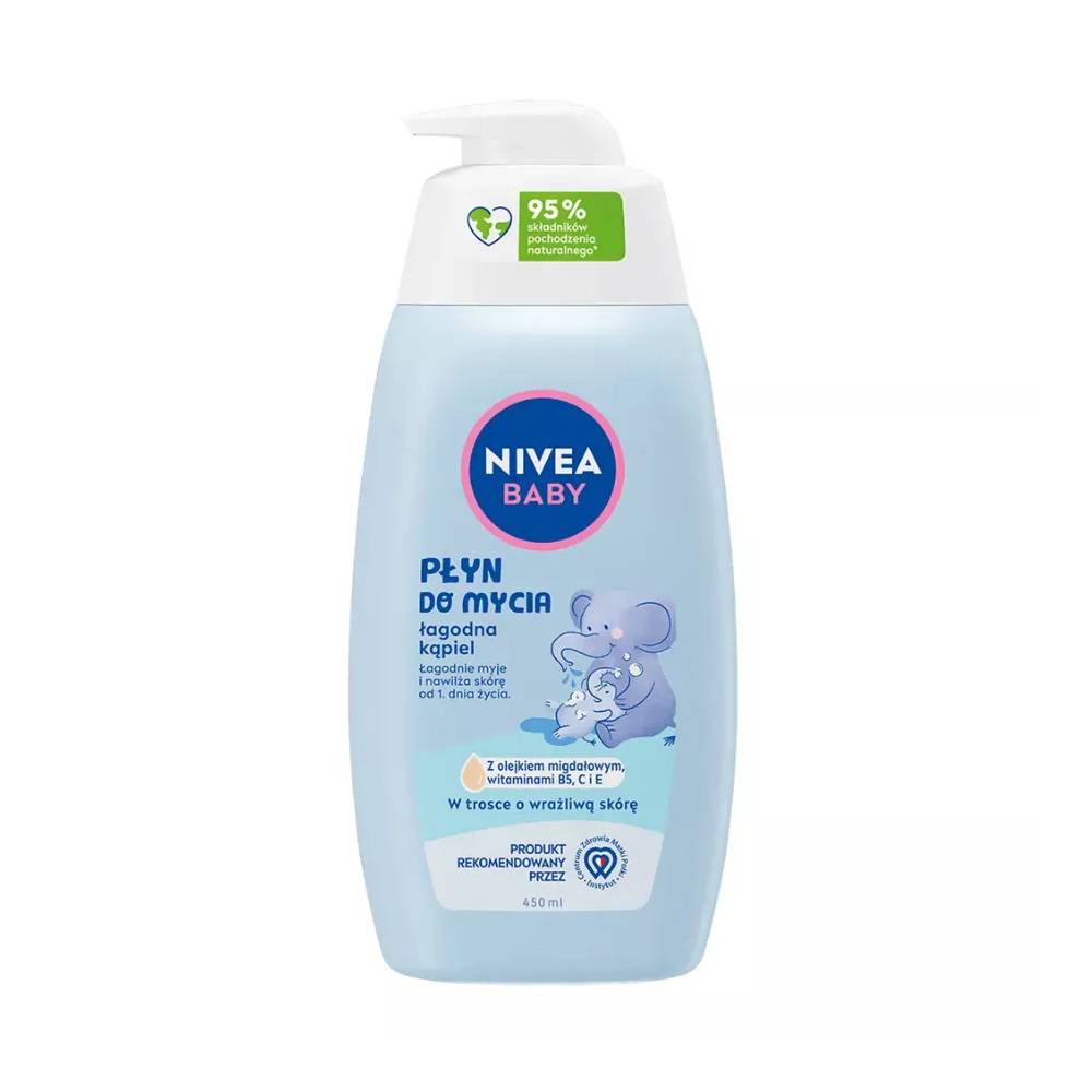 NIVEA BABY 80545 Skalbimo skystis su dozatoriumi 450 ml