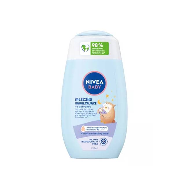 NIVEA BABY 80547 Drėkinamasis pienelis 200 ml