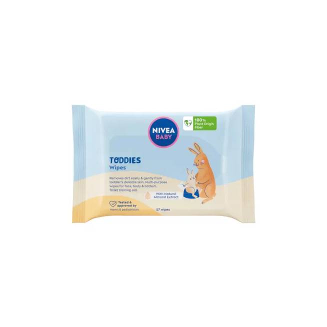 NIVEA BABY 80571 "Toddies" servetėlės A57