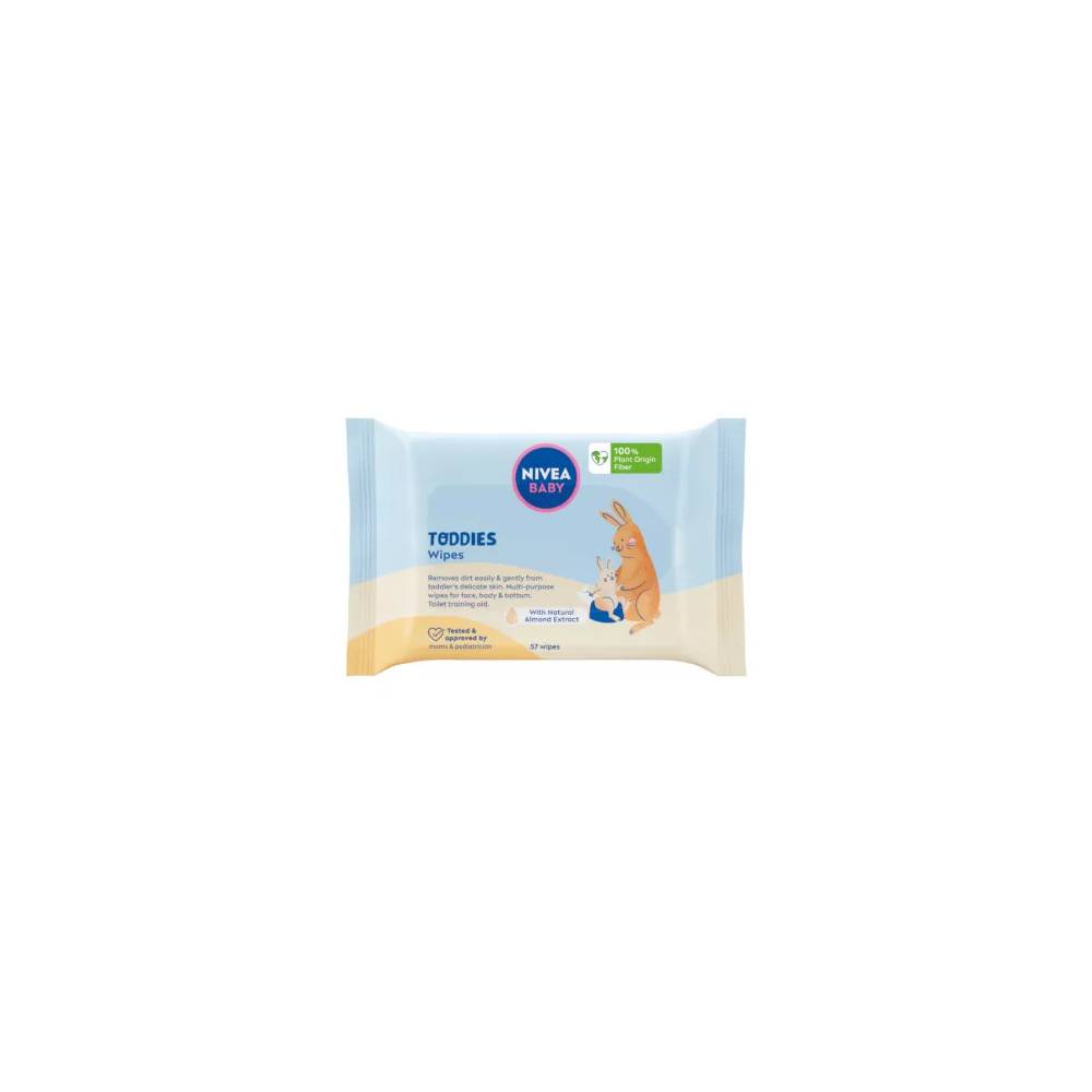 NIVEA BABY 80571 "Toddies" servetėlės A57