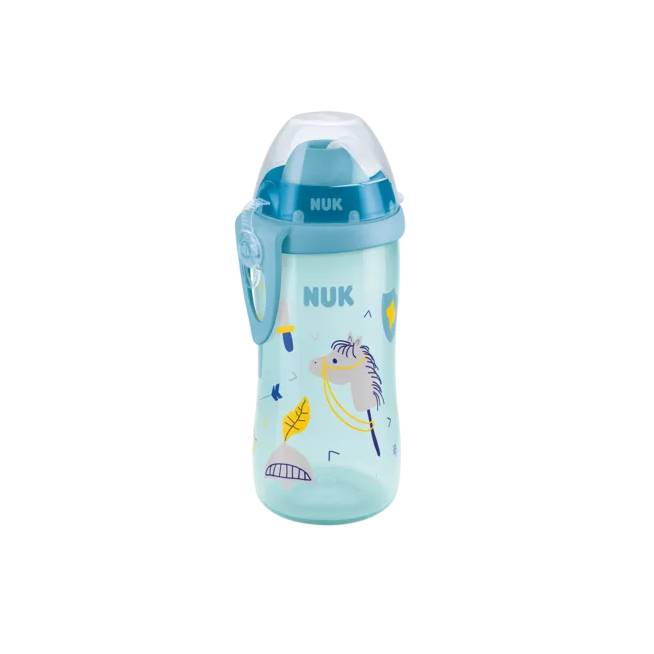 NUK 255410 300 ml FLEXI CUP su šiaudeliu