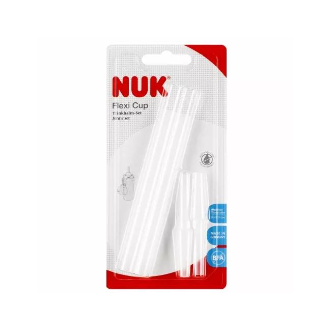 NUK 255562 FLEXI CUP šiaudelis