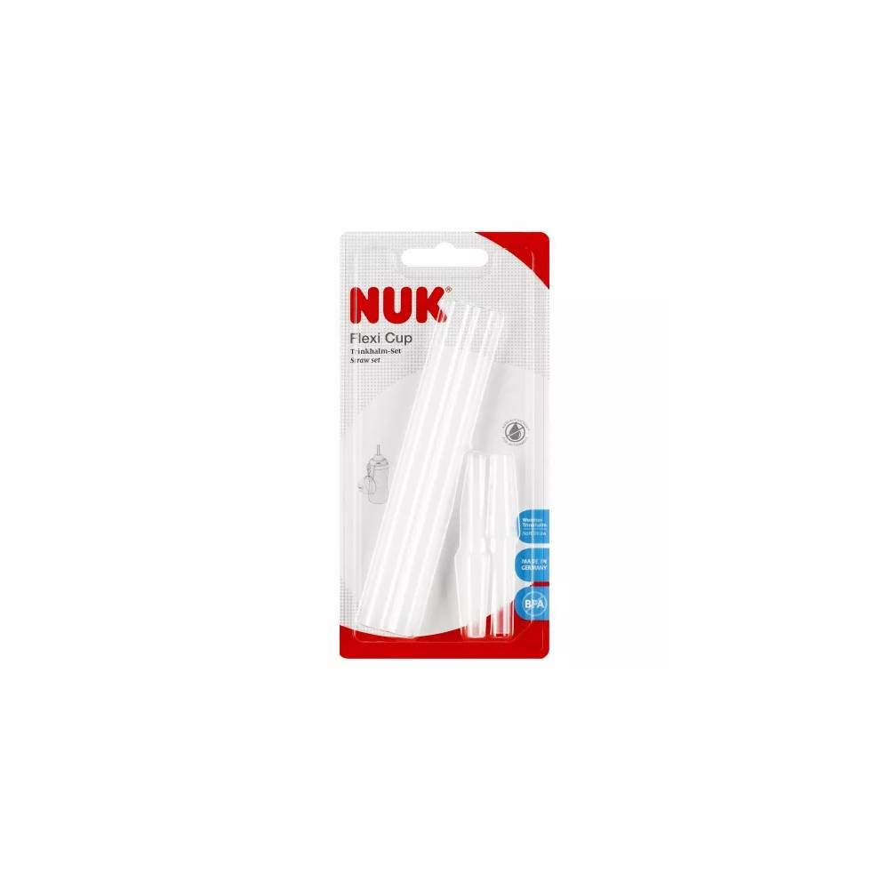 NUK 255562 FLEXI CUP šiaudelis