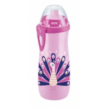 NUK 255577 SPORTINIS KUBILAS 450ml.24+ KAMELEON