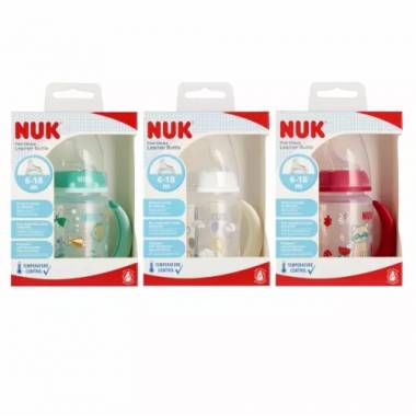 NUK 743926 FC buteliukas su rankenėlėmis 150 ml