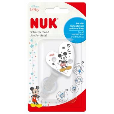 NUK 751448 DISNEY MICKEY Mousie čiulptukas su dirželiu