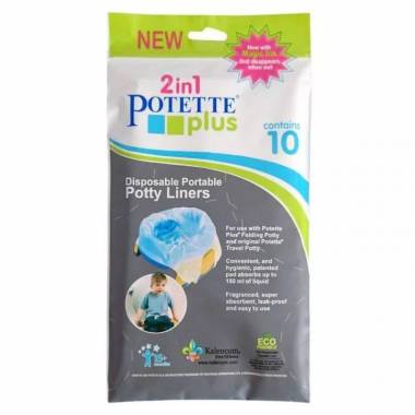 POTETTE PLUS 2732 Vienkartinis įdėklas į puodą 10 vnt