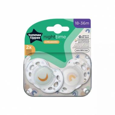 TOMMEE TIPPEE TTP43340094 NIGHT TIME manekenai 18-36m mix 2pak