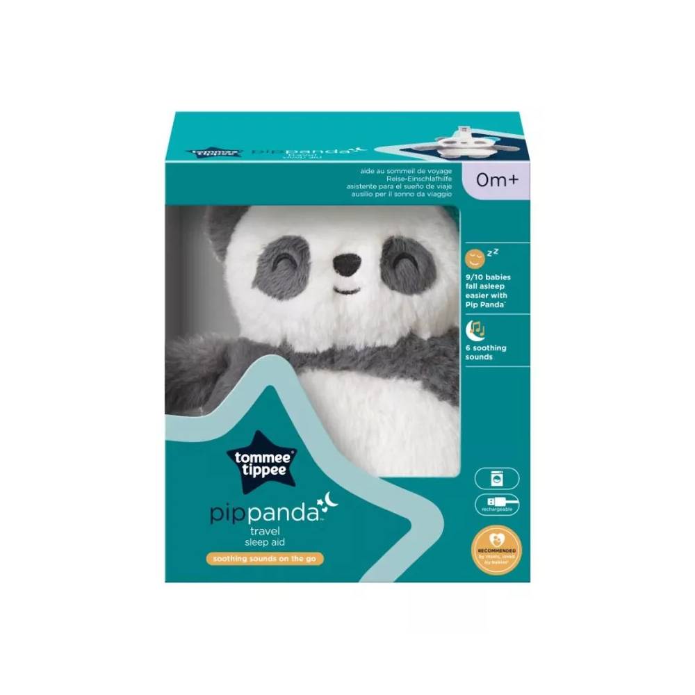 TOMMEE TIPPEE TTP491649 Pliušinis Panda Pip Travel teddy bear