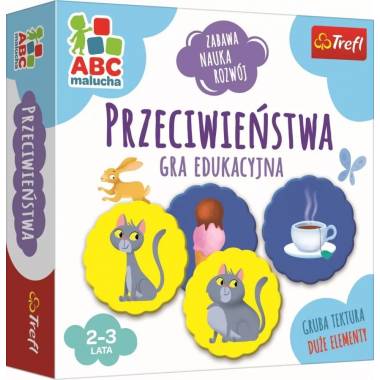 TREFL 01943 Mažylių ABC priešybių žaidimas