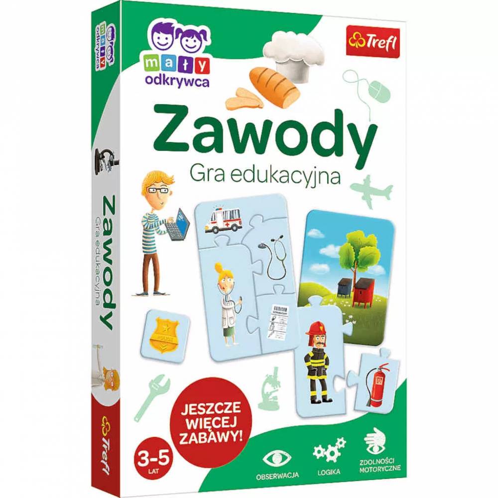 TREFL 01951 Žaidimas "Profesijos ir mažasis tyrinėtojas