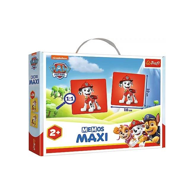 TREFL 02264 Pilkos spalvos atmintinės Maxi Paw Patrol